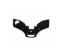 P2R Carénage couvre-guidon Gilera 50 Stalker adaptable Noir brillant