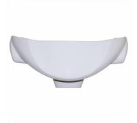 Couvre Guidon Avant Blanc Pour Scooter Mbk 50 Ovetto 2002 À 2007 5rn
