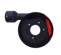 Carénage de meulage, 125 mm pour meuleuse d'angle pour coupe meulage, couvercle d'aspiration pour travaux de roue, pierre, béton (type 125)