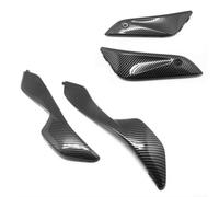 Carénage de panneau latéral de moto en fibre de carbone pour Honda CBR1000RR 2004-2007, 4 pièces de rechange en plastique ABS avec style sportif