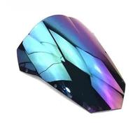 Carénage De Pare-Brise pour Moto pour Yamaha DO FZ6, Marque S2, FZ6 2003-2008, Pare-Brise, Visière, Accessoires Déflecteur De Vent De Pare-Brise(Iridium)