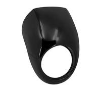 Carénage de phare avant pour Harley Sportster Iron XL883 XL1200 1995-2022 Dyna 1995-2005 Noir brillant