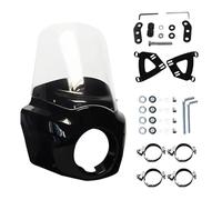 Carénage De Phare De Moto pour Low Rider S 2020-2022 Carénage De Protection De Phare Avant avec Pare-Brise(B)