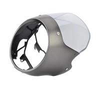 Carénage de Phare pour Honda GB350 GB350S 2023 - 2024, Pare-Brise | Pour un bouclier ABS + PC pour durable, un masque pour avant élégant(Gray B)