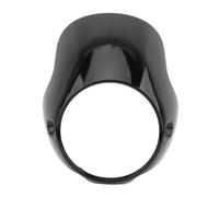 Carénage De Phare pour Moto, Couverture 8 Pouces pour Honda | Moustiquaire ABS élégante, look rétro-moderne, convient aux phares ronds de 8", installation facile(Gloss Black)