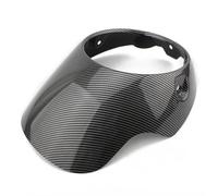 Carénage De Phare pour Moto, Couverture 8 Pouces pour Honda | Moustiquaire ABS élégante, look rétro-moderne, convient aux phares ronds de 8", installation facile(Carbon Black)