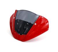 Carénage De Protection des Instruments Pare-Brise Moto avec Supports Montage pour Ducati pour Monster 950 937 2021 2022 Pare-Brise Déflecteurs Moto(Red Gray)