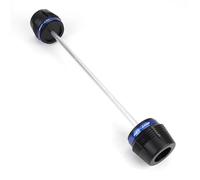 Carénage et châssis de Protection Tampons De Protection Moyeu Roue Moto, Curseur Collision Fourche D'essieu pour MT09 Tracer 900/9/GT FZ-09 FJ-09 MT-09 SP(Blu,A)
