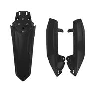 Carénage Garde Boue Moto pour Talaria pour Sting pour R pour MX4 pour X3 Kit Carénage Couvercle Garde-Boue Panneaux Arrière Plastique Moto(Black)