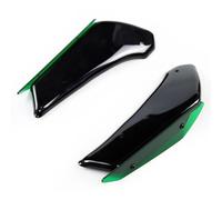 Carénage Kit d'ailes Aérodynamiques De Pièces Carénage Moto, Aile À Ailes Fixes pour CBR1000RR pour CBR500R Aileron Fixe(Vert)