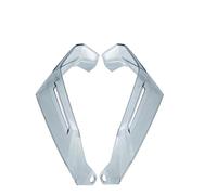 Carénage Kit De Déflecteur d'air pour Moto Becquet Supplémentaire Pare-Brise Latéral pour Forza 750 pour Forza750 2021 2022 Aileron Fixe(Light Smoke,Tyep B)