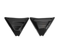 carénage latéral de Batteri Cache-batterie triangulaires latéraux pour moto Harley 1982-1994 FXR 1999-2000 FXRS FXRP FXRT FXRII Couvercle(Matte black)