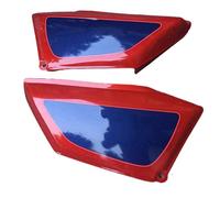 carénage latéral de Batteri Caches latéraux de batterie de moto, carénage, panneaux d'outils pour Honda CM 125 125cc, 1 paire Couvercle(Red)