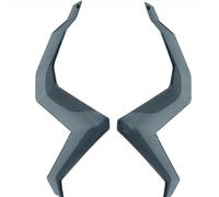 Carénage Latéral Moto pour XADV XADV750 X-ADV 750 2021-2024 Ailettes Latérales de Pare-Brise de Protection des Jambes Revêtement de Spoiler de Garde-Boue Avant (noir clair)