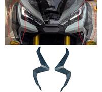 Carénage Latéral Moto pour XADV XADV750 X-ADV 750 2021-2024 Ailettes Latérales de Pare-Brise de Protection des Jambes Revêtement du Spoiler de Garde-Boue Avant (Noir)