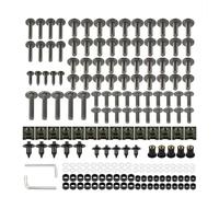 Carénage Moto Carrosserie Vis Clips De Fixation De Carénage De Moto pour BMW K1200 RS RT S GT LT, Kits De Vis Et D'écrous pour Pare-Brise Boulon Pare-Brise(Titane)
