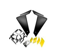 Carénage Moto Pour MT-09 SP Pour MT09 Pour MT 09 2021-2023 Moto Sport Downforce Becquets Latéraux Aérodynamique Déflecteur D'aile De Vent(Matt Black-05)