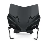 Carénage Pare Brise Déflecteur vent pare brise moto pour 821 1200 1200S 1200R 2014-2020 Monster 797 2017 2018 2019 2020 Déflecteur Bulle(Model 1)