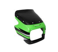 Carénage Pare-Brise Kit de carénage Phare Moto Vert, Pare-Brise, Ensemble Protection en Plastique ABS pour ZRX1100 ZRX1200