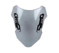 Carénage Pare Brise Kit d'extension déflecteur pare brise moto pour pour MT-15 pour MT15 2019 2020 2021 pour MT-125 Déflecteur Bulle(Gray)