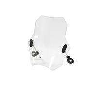 Carénage Pare Brise Pare brise réglable pour moto pour MT-03 pour MT-07 pour MT-09 pour MT-10 pour FZ-10 pour FZ-09 pour FZ1N pour FZ6 Déflecteur Bulle(Transparent)