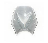 Carénage Pare Brise Pare brise réglable pour moto pour MT-03 pour MT-07 pour MT-09 pour MT-10 pour FZ-10 pour FZ-09 pour FZ1N pour FZ6 Déflecteur Bulle(Gray)