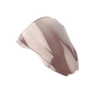 Carénage Pare Brise Pour pour ZX10R pour ZX-10R 2011-2015/2016-2017 2018 2019 pare-brise moto Double bulle déflecteur d'air noir Déflecteur Bulle(Brown 2016-2019)