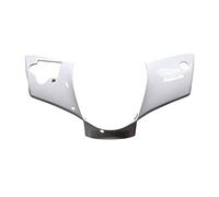 Carenage-couvre guidon scoot adaptable piaggio 50 zip 2000+ blanc brillant -p2r- n/a