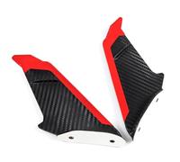 Carénage pour CBR600 pour CBR650R pour CBR1000 pour CBR300R pour CBR650F pour CBR500R Aileron D'aile Aérodynamique De Moto Aileron Fixe(Rouge)