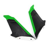 Carénage pour Kawasaki pour NINJA250/3000/400/650 pour ZX6R pour ZX10R pour Ninja 1000SX Moto Aile Aérodynamique Aileron Aileron Fixe(Vert)
