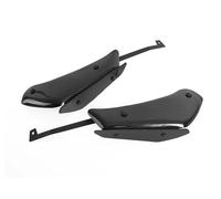 CaréNage pour pour RSV4 RF RR 2015-2020 Moto Côté Bas Force Spoiler Avant Winglet Downforce Carénage Aérodynamique Aile Fixe Aileron De Moto(Carbon Look- Black)
