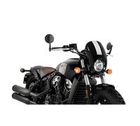 Puig Anarchy pour Indian SCOUT CLASSIC, SCOUT BOBBER (Année 2017-2026) - Noir