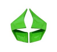 Carénage Spoiler pour Ninja 400 Spoilers Moto Carénage Ailette Fixe(Vert)