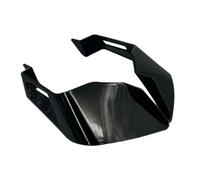 Carénages Latéraux Winglets Kit d'ailes Aérodynamiques Universelles pour Moto YZF600 R6 R7 2017 2018 2019 2020 2021 2022 2023 2024, Carénage À Ailettes Fixes(Black)