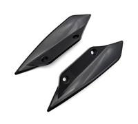 Carénages Latéraux Winglets pour S1000RR 2015 2016 2017 2018 S 1000 RR S1000 RR Pare-Brise Carénage Aile Couverture ABS Plastique Ailettes Aérodynamiques Avant(Black)