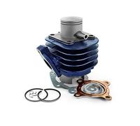 Carenzi Sport Kit de cylindre complet 50 cm³ en fonte grise - Minarelli couché refroidi par air, axe de piston de 10 mm