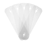 CAREOR Lot de 5 Invisible Reste - Nouer Keeper Invisible Cravate Reste Pince à Cravate Alternative au punaises Nouer Barres