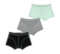 Carer Boxers d’Incontinence Garçon lot de 3 Sous-vêtements Coton Lavables avec Absorption 70 ml pour Fuites Urinaires Énurésie Apprentissage de la Propreté et Incontinence Légère à Modérée Taille S