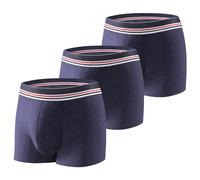 CARER Healthcare Incontinence Pregnancy Lot de 3 Caleçons Boxers d’Incontinence en Coton Lavables et Légers avec Coussinet Absorbant 80 ML pour légères fuites urinaires