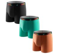 Carer lot de 3 Boxers d’Incontinence Adolescent | Sous-vêtements Coton Lavables avec Absorption 100 ml | Pour Fuites Urinaires & Énurésie | Taille Plus de 176 cm