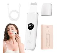 CARER SPARK Épurateur de Peau à Ultrasons,Nettoyeur de Peau Ultrasonique avec 4 Modes écran LED Appareil de Nettoyage Point Noirs Nettoyage en Profondeur Élimination des Points Noirs Exfoliation Douce