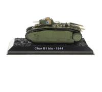 CARESHINE Kit de modèle de Char blindé Char B1 BIS 1/72, France, Seconde Guerre Mondiale, 1944
