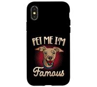 Caressez-moi je suis célèbre Coque pour iPhone X/XS