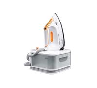 CareStyle Compact Pro IS 2561 - Centrale vapeur avec fermeture automatique - semelle : EloxalPlus FreeGlide 3D - 2400 Watt - blanc/orange