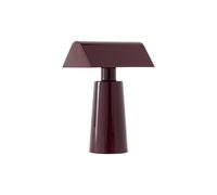 Caret MF1 Lampe à Poser Portable Bordeaux Foncé