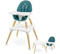 TUVA Chaise haute évolutive en table et chaise Vert