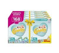 CAREZZA Welcome Baby Mini, Taille 2 (3-6 kg), 168 couches
