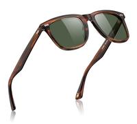 Carfia Lunettes de Soleil Homme Polarisées, Lunettes de Sport UV400 Cat 3 pour le Golf en Plein air Conduite Pêche