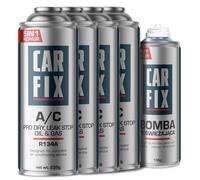 CARFIX, remplacement r134a, Produit d'étanchéité, réfrigérant, recharge de climatisation de voiture, équivalent 660g, 4 boîtes, 5 en 1, 235g