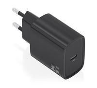 CARGADOR AISENS GAN 30W 1XUSB-C PD3.0 NEGRO